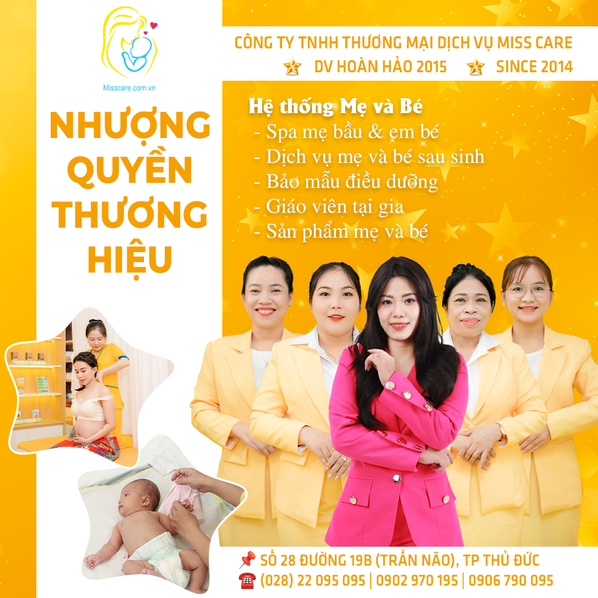 NHƯỢNG QUYỀN THƯƠNG HIỆU MẸ VÀ BÉ