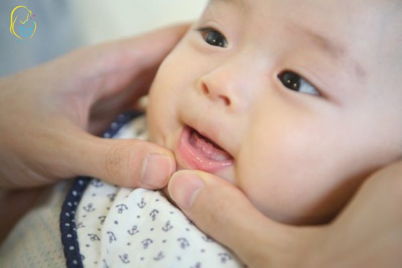 Giai đoạn trẻ bắt đầu sốt mọc răng