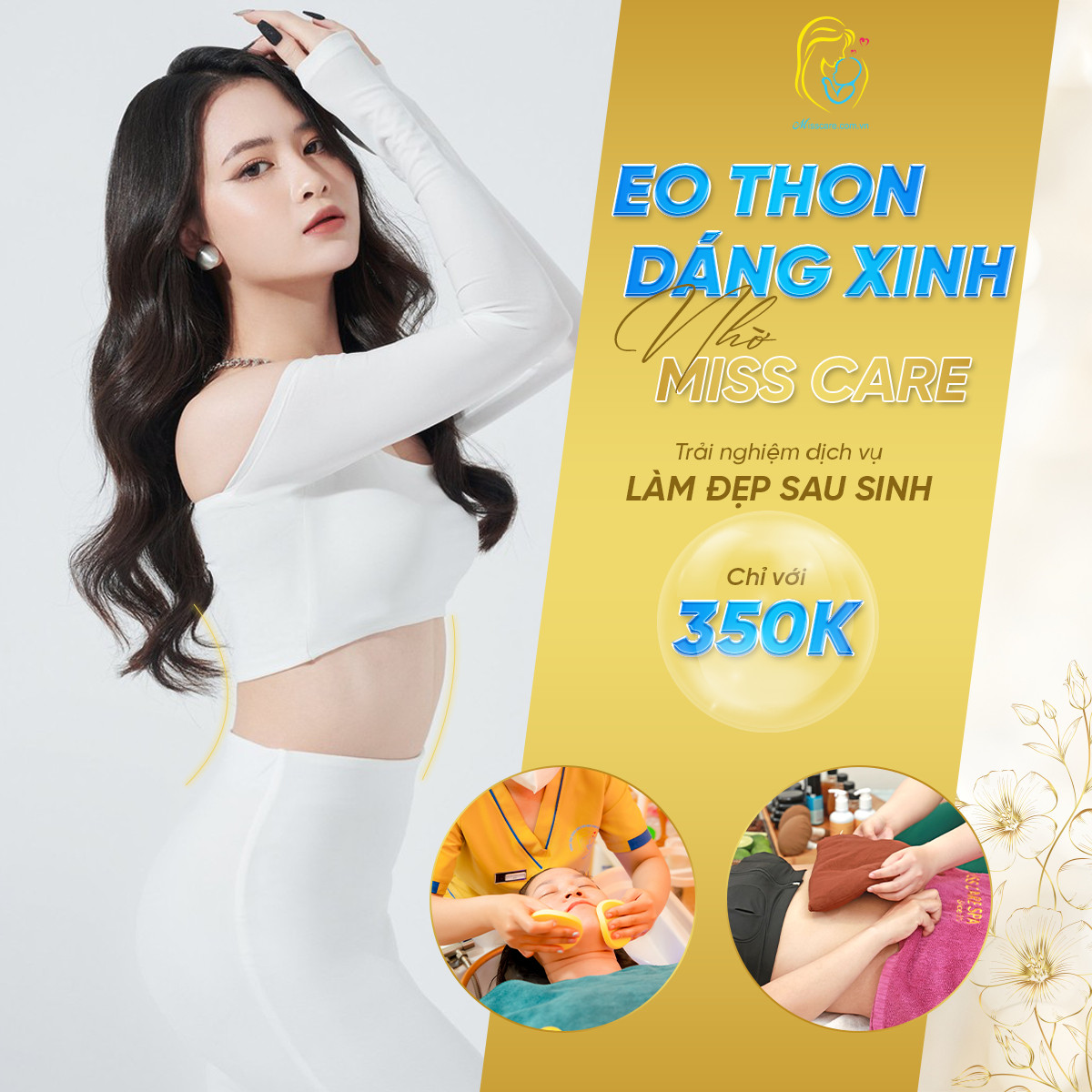 TRẢI NGHIỆM DỊCH VỤ LÀM ĐẸP SAU SINH CHỈ 350K