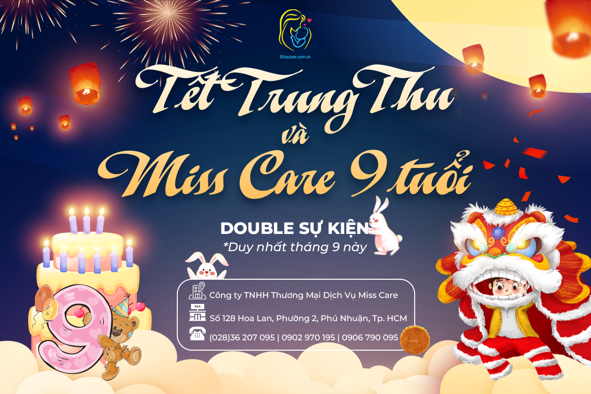 DOUBLE SỰ KIỆN: TẾT TRUNG THU + SINH NHẬT 9 NĂM MISS CARE