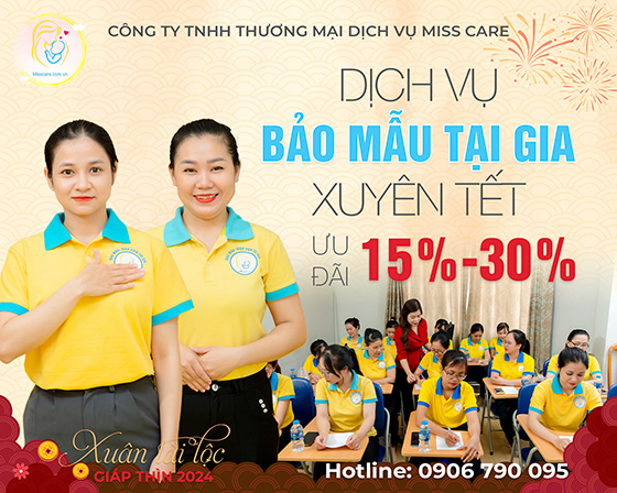  DỊCH VỤ BẢO MẪU TẠI GIA XUYÊN TẾT