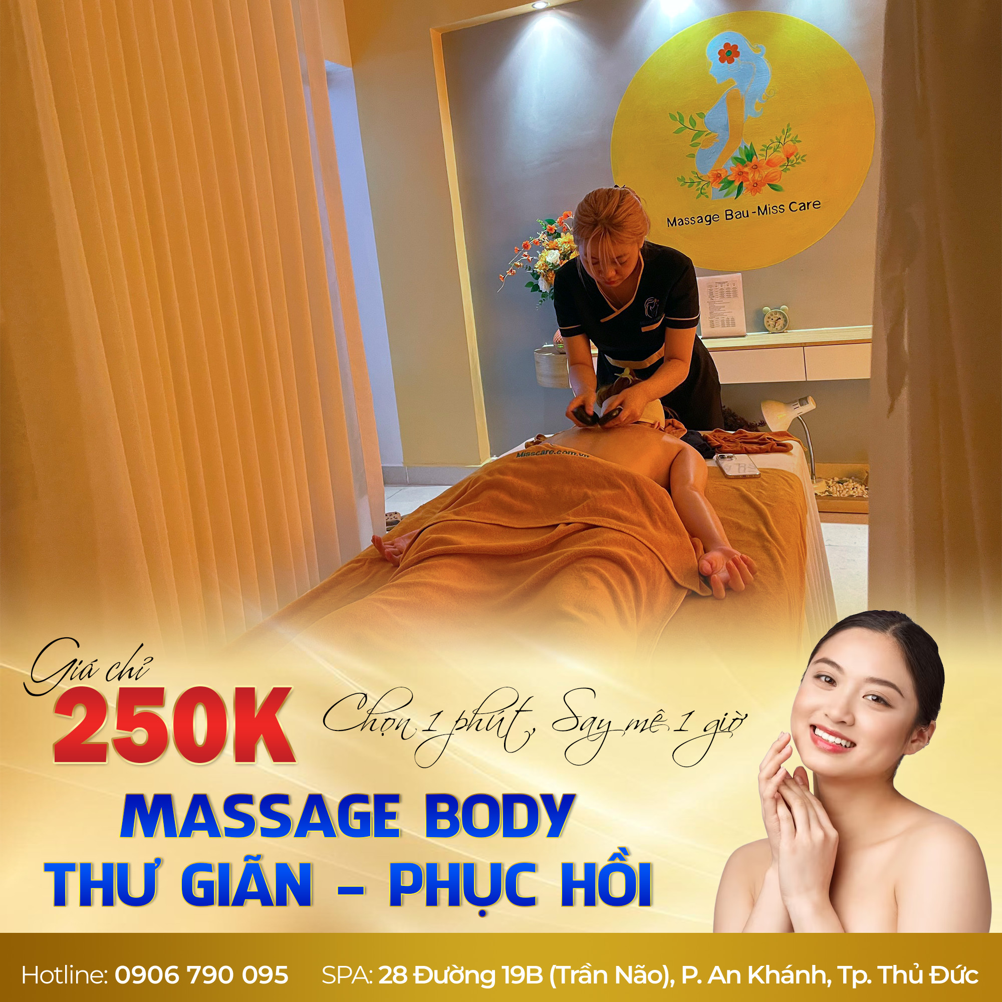 MASSAE BODY THƯ GIÃN - PHỤC HỒI