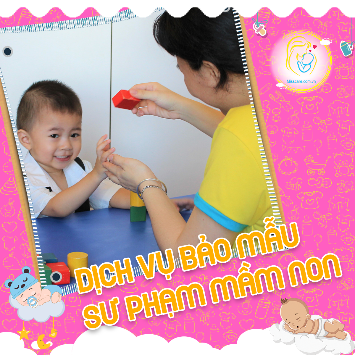 DỊCH VỤ BẢO MẪU - SƯ PHẠM MẦM NON TẠI GIA