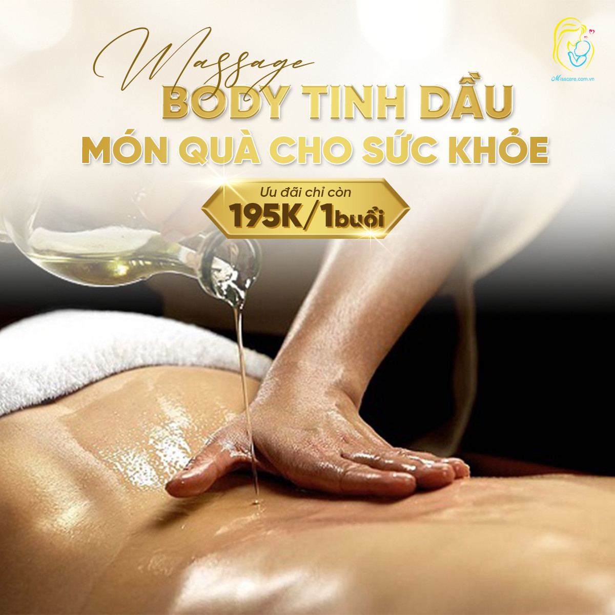 MASSAGE BODY TINH DẦU - MÓN QUÀ CHO SỨC KHỎE