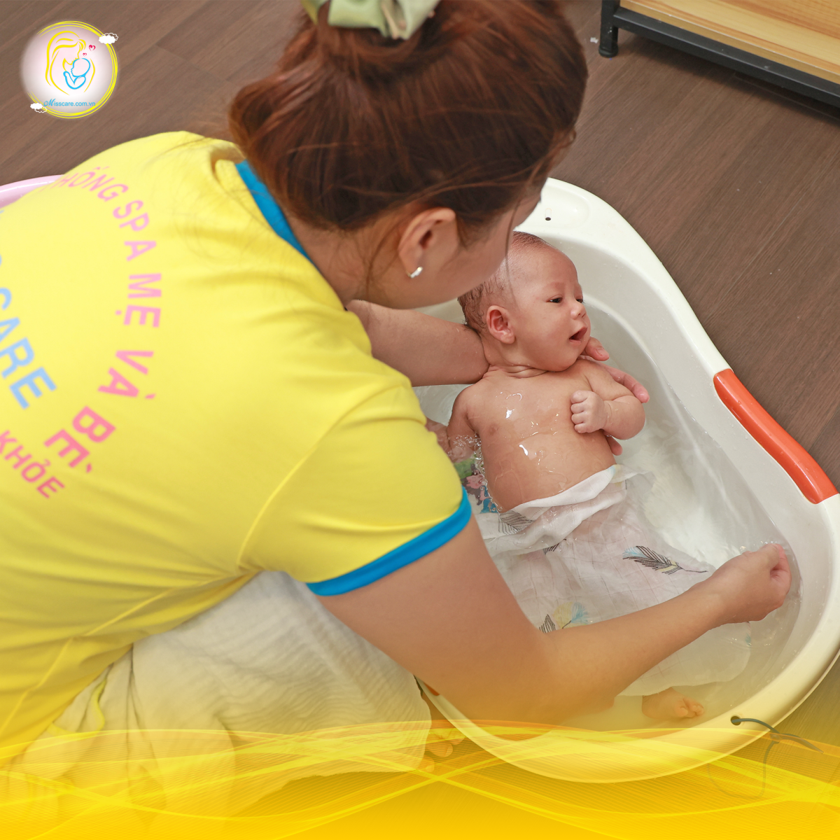 TẮM BÉ SƠ SINH TẠI GIA