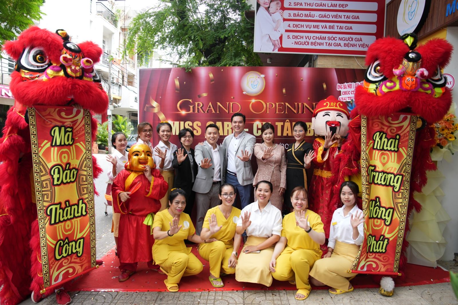 Từng bừng khai trương miss care chi nhánh 3